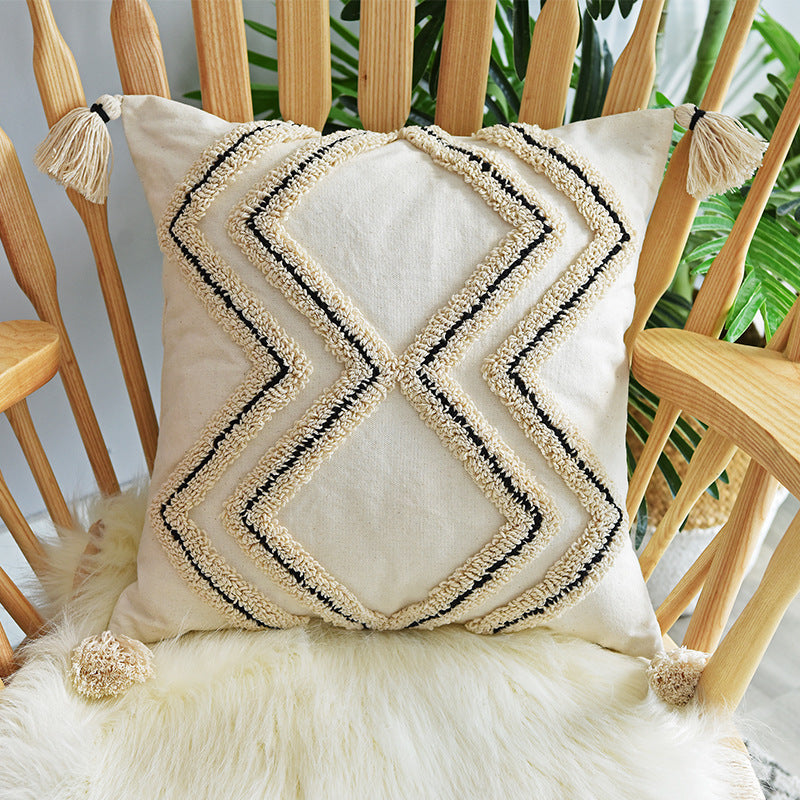 Nordic Cotton Cushion Cover