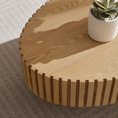 Handmade Drum Coffee Table